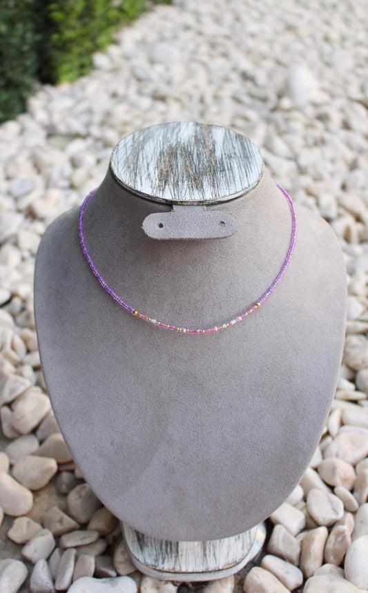 Collar Morado Mini
