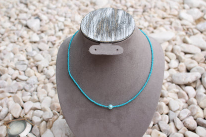 Collar Azul Mini