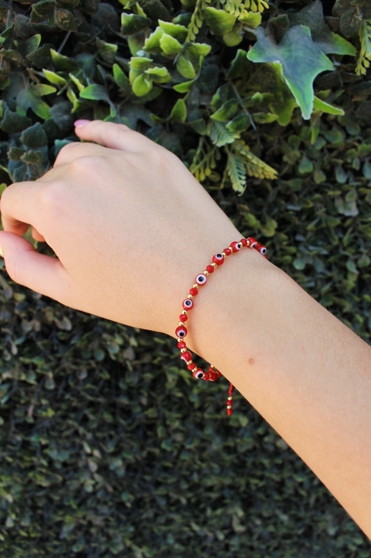 Pulsera Ojitos Rojos