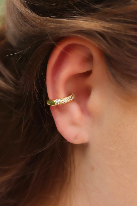 Earcuff Dorado Zirconias