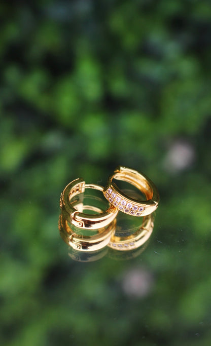 Mini Huggies Dorados