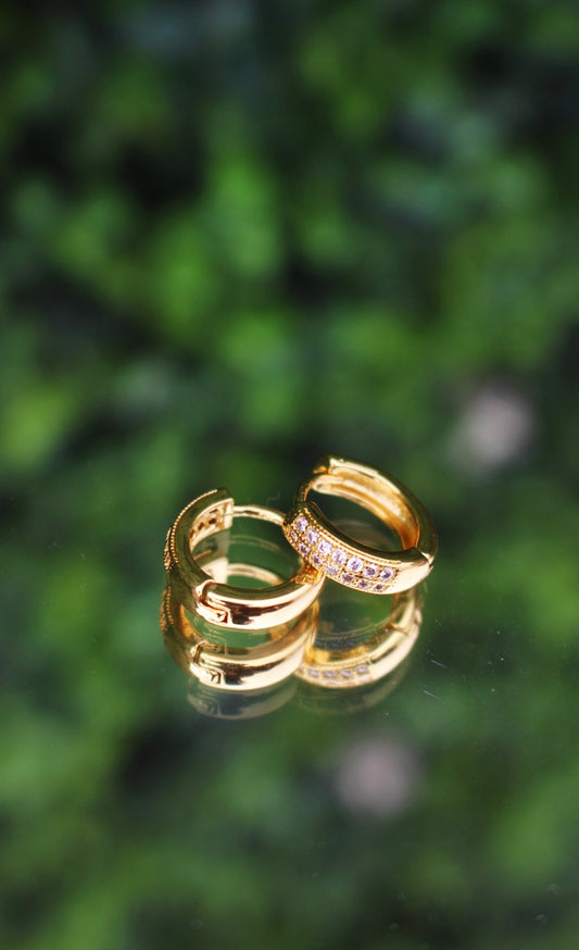 Mini Huggies Dorados