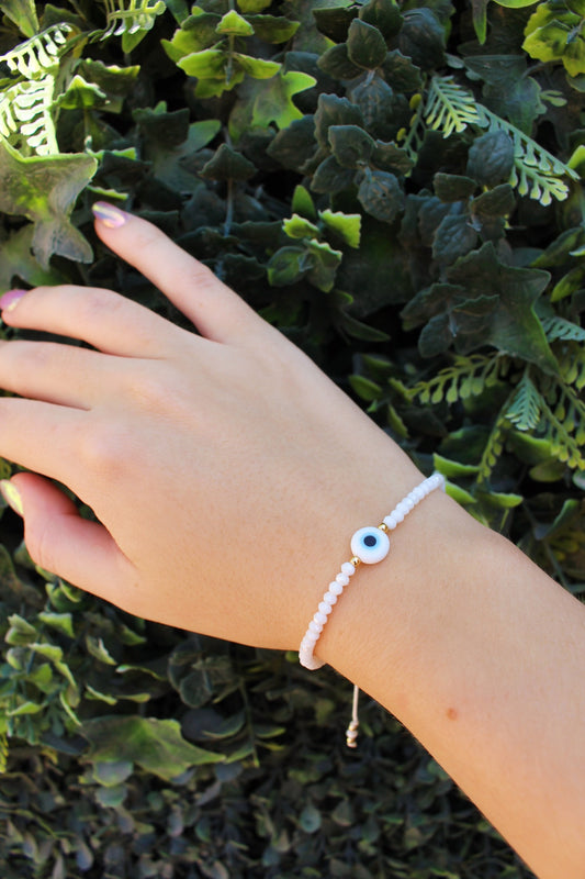 Pulsera Ojo Blanca