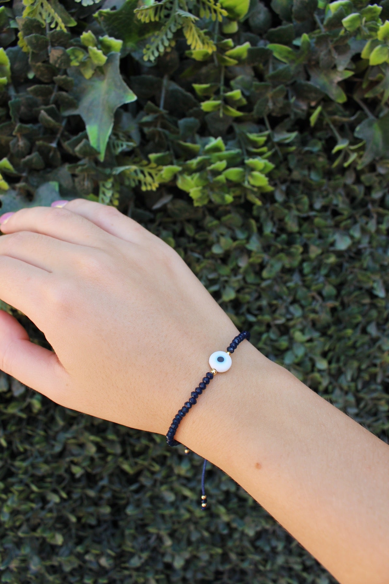 Pulsera Ojo Azul Mezclilla