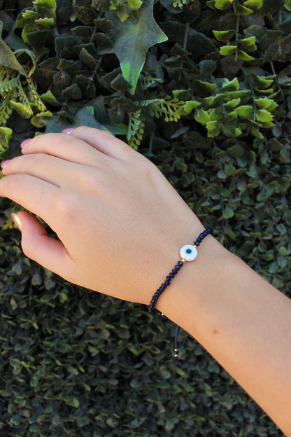 Pulsera Ojo Azul Mezclilla