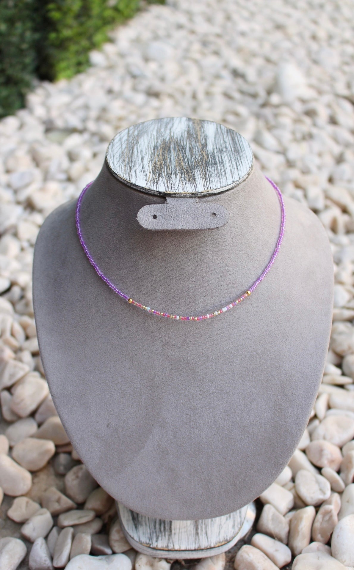 Collar Morado Mini