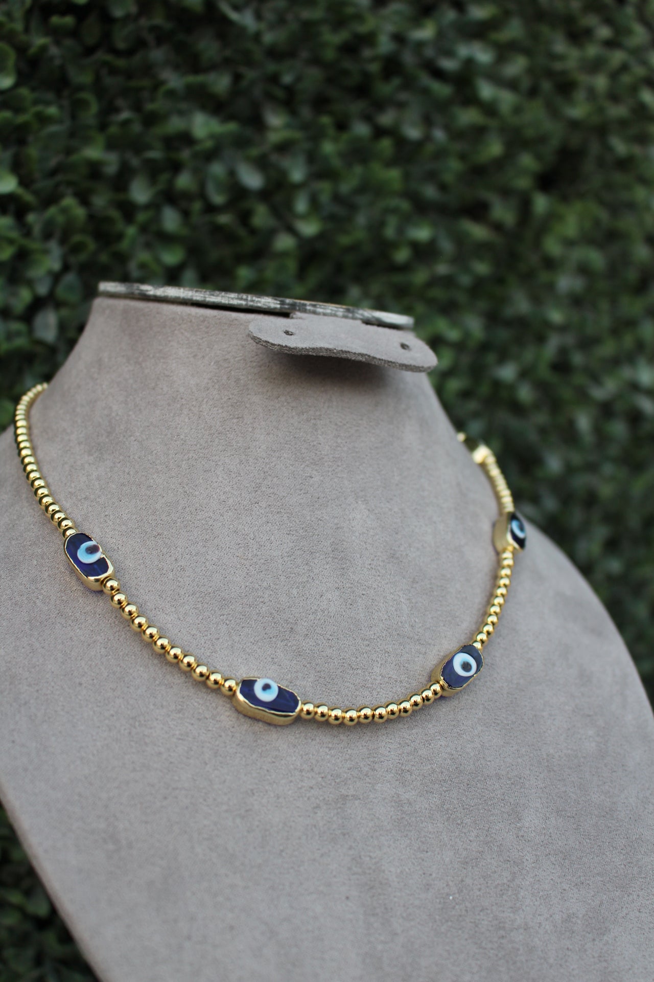 Chocker Ojos Azul Rey