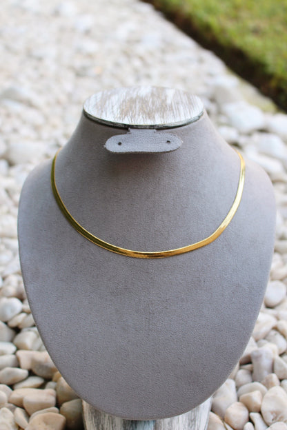 Collar Dorado Planchado