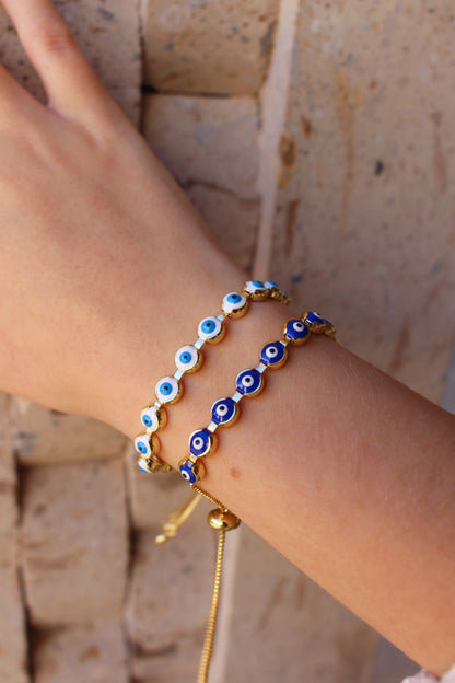 Pulsera Ojitos Ajustable