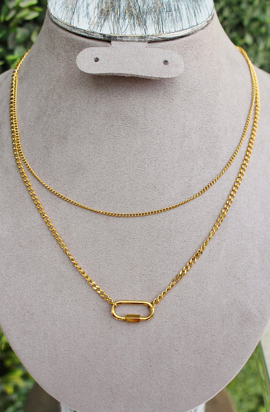 Collar Dorado Layering