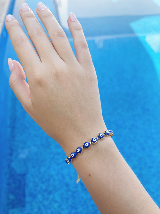 Pulsera Ojitos Ajustable